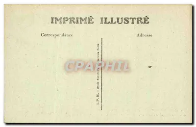 Châteaubriant (L.-Inf.) — Zamek z renesansu — fasada wewnętrzna — wydawca ilustrowany drukarz — Rewers