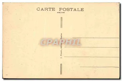 NANTES — Der Botanische Garten — Der Kleine Teich — n°50 — Rückseite