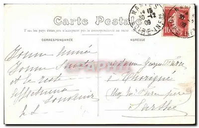 NANTES — Vista Geral do Porto — Coleção Chapeau, Nantes — Verso