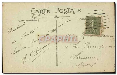 NANTES — O Quai da Fosse e o Porto — editor anônimo, n° 506 — Verso