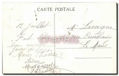 NANTES - El Castillo, la Entrada (siglo XV) — Colección F. Chapeau, Nantes - 14e mille — Reverso