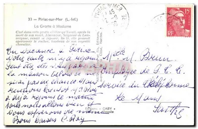 A Grotta em Piriac-sur-Mer — editora Gaby, n°33 — Verso