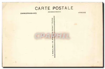 Herenhof van CAREIL (15e eeuw) - Bekende herberg — J. Nosain, uitg. 18, Avenue de Coteau - Nantes — Achterkant