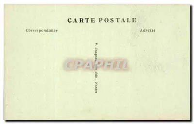 Sino de Ste-Croix — Nantes — editor P. Chappeau, Nantes, n° 239 — Verso
