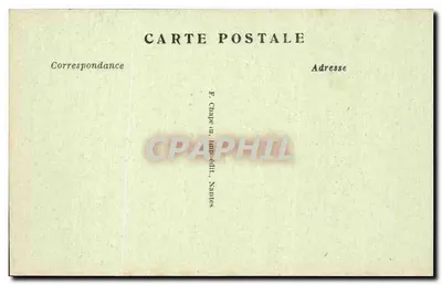 NANTES — Ogród Botaniczny — Mouflony, autor Ch. Valton — Rewers
