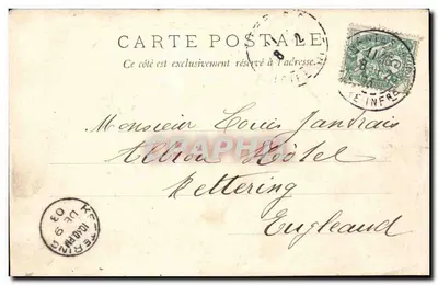 NANTES - Museum Dobrée — Fototipo Vasselier, Nantes — Achterkant