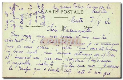 NANTES — Os Quais da Loire — 791 — Verso