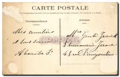 St-Nazaire (L. Inf.) - "LA NORMANDIE" — Sammlung Pillergel, St-Nazaire — Rückseite