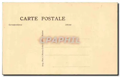 Ruínas romanas em Nautes — editor Charles Collas & Cie — Verso