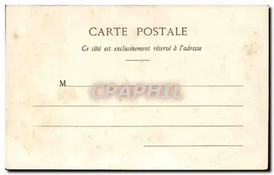 NANTES — A Estátua de Cambronne — Coleção G.I. D. de Nantes — Verso