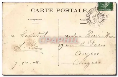 Châteaubriant (L.-Inf.) — Il Vecchio Castello - Il Donjon — Editore Vassalieu, n°616 — Verso
