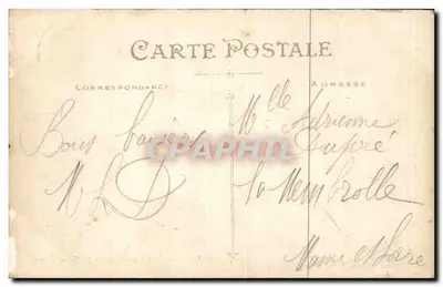NANTES — O Jardim das Plantas — O Grande Lago — Artaud et Nozais, Nantes, n°624 — Verso