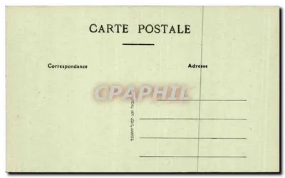 NANTES — Entrée du Château — 77e millie — Achterkant