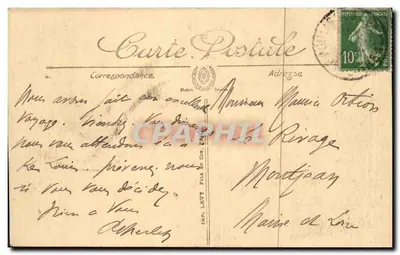Le Pouliguen — A Grande Côte — LL — n°18 — Verso