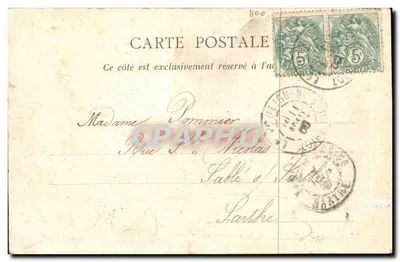 Do POULIGUEN ao CROISIS - Pântano salino — Coleção Foderé, Le Pouliguen — Verso