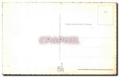 Bukiet kwiatów — Szczęśliwego dnia — D. Hamel, n° 225 — Rewers