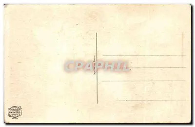 Bukiet lilii — w koszyku — V.T. de Pibrail — Rewers