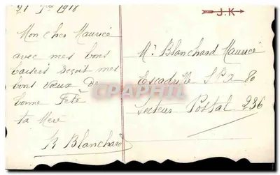 Bukiet róż — fana ogrodnicza — wydawca nieodczytalny — Rewers
