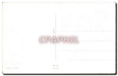 Czerwona anemonka — kartka życzeń — M. D., Paryż, seria n° 4910 — Rewers