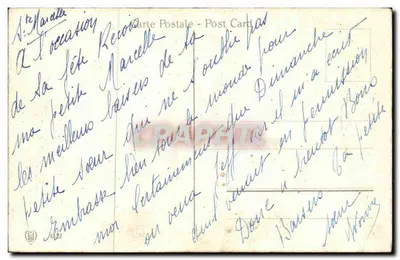 Bukiet kwiatów — wydawca Régine Pihetor, n° 47 — Rewers