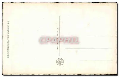 Glaïeuls — kolekcja chromomatyczna mat, seria n°5 — wydawca Noièr — Rewers