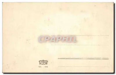 Bukiet kwiatów wiosennych — ilustracja botaniczna — Marokker & Cie, nr 516 — Rewers