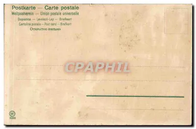 Gęsta las — krajobraz leśny — wydawca Mailick, n°5202 — Rewers