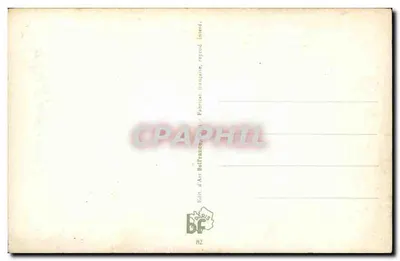 Flore urodzinowe — G.F. — Wydawca d'Art BelFrance, Paryż — Rewers