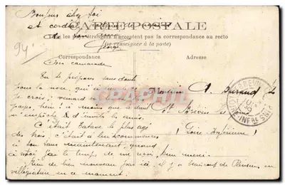 A Marne no Plant de Champigny — D.W.D. — n°81 — Verso