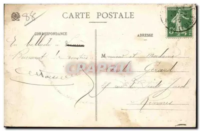 Ban-de-Laveline (Vosges) - Um Canto do País — Ad. Weick, Saint-Dié - n° 9126 — Verso