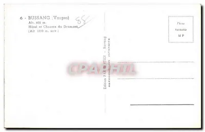 Chaume du Drumont — Restaurante y hotel — Edición PAR VITIER — Reverso