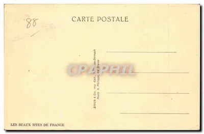 La Bresse (Vosges) — widok zasypany śniegiem — seria 16-421, wydana przez BEAUN & Cie, Dornach — Rewers