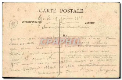 Gérardmer - Caserne Kléber (vista tirada do Costet) — Os Vosges pitorescos, n°63 — Verso