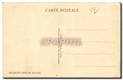 La Bresse (Vosges) — A Igreja — Braun & Cie, Dornach — Verso