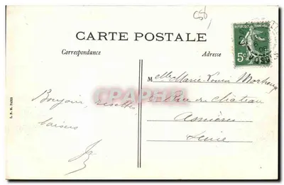 Contrexéville — Het Park — Artistieke Editeurs, n°44 — Achterkant