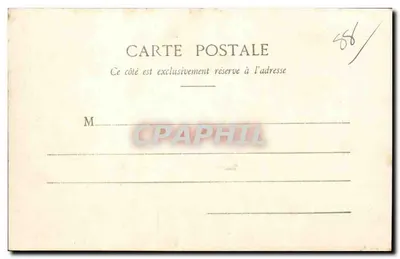 Raon-l'Étape — A Meunthe aux Chatelles — Thé. Ad. Wicker, Série n° 8078 — Verso