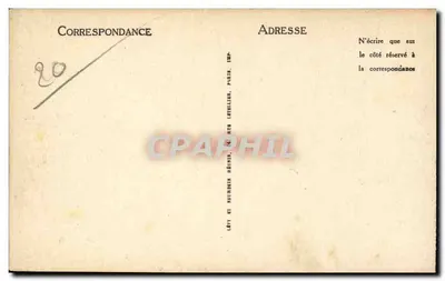 Bastia — Plac św. Mikołaja — LL — Rewers