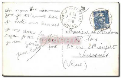 Béziers - El Viejo Puerto y la Ciudadela — LL, n°190 — Reverso