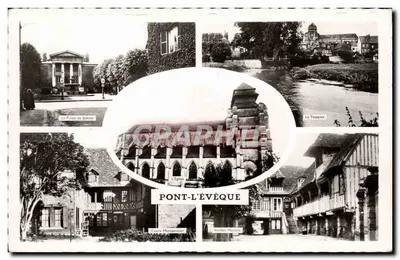 Pont-l'Évêque — Vista panorâmica — Éditions Artaud et fils, Nantes