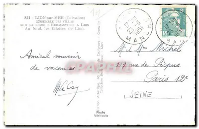Pointe de Bocher — Lion-sur-Mer — Lucien — Rewers