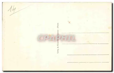 LUC-sur-MER - Gruta nas Falésias — Editor C.P.A. n°23 — Verso