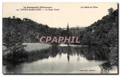 As Margens do Orne — Thury-Harcourt — As Rochas Bunel — P. Boillan, editor, Arganou