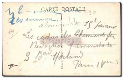 Deauville, a Praia das Flores - A Estação (M. Philippot, arquiteto) — Verso