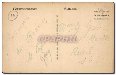 Deauville, La Plage Fleurie — Le Chemin de Planches et la Plage — LL — Achterkant