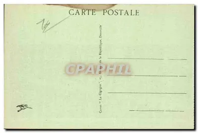 Deauville, Plaża Kwitnąca — Planches, Bar Słońca — wydawca 'La Cigogne' nr 18 — Rewers
