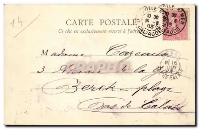 Deauville — Villen Elisabeth en Victoria Lodge — C.D. uitgever — Achterkant