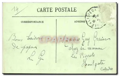 Deauville — Widok na ogrody — LL. n° 330 — Rewers