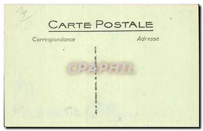 Deauville, a Praia das Flores — O Hotel Normandy — Pátio Normando — LL. — N° 255 — Verso