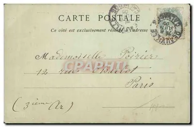 Deauville-sur-Mer — Promenade de la Plage, a Villa Louisiane — Coleções ND. Fot. — Verso
