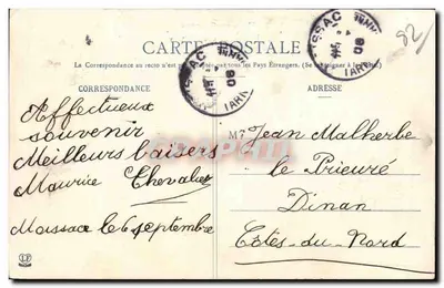 Moissac — Widok ogólny — Fototypia Labouche frères, Toulouse — Rewers